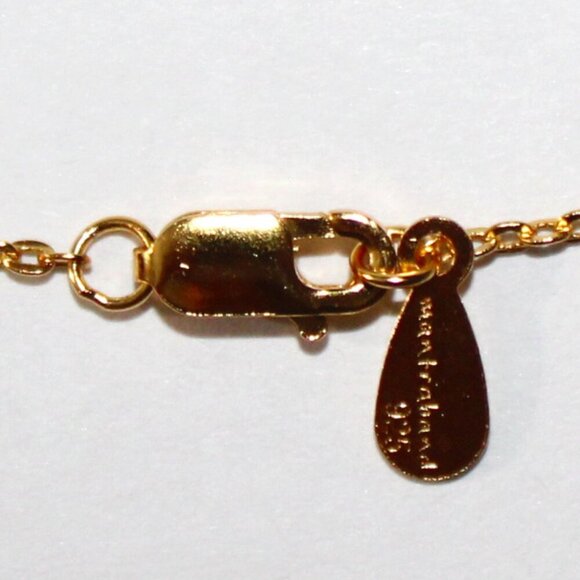 Sterling Silver Gold Tone To The Moon And Back Necklace - Picture 5 of 7